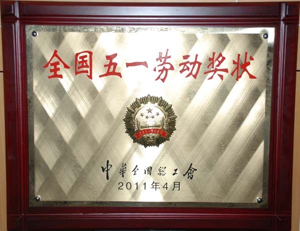 天下五一劳动奖状 - 声誉资质 - 关于bevictor伟德官网 - 