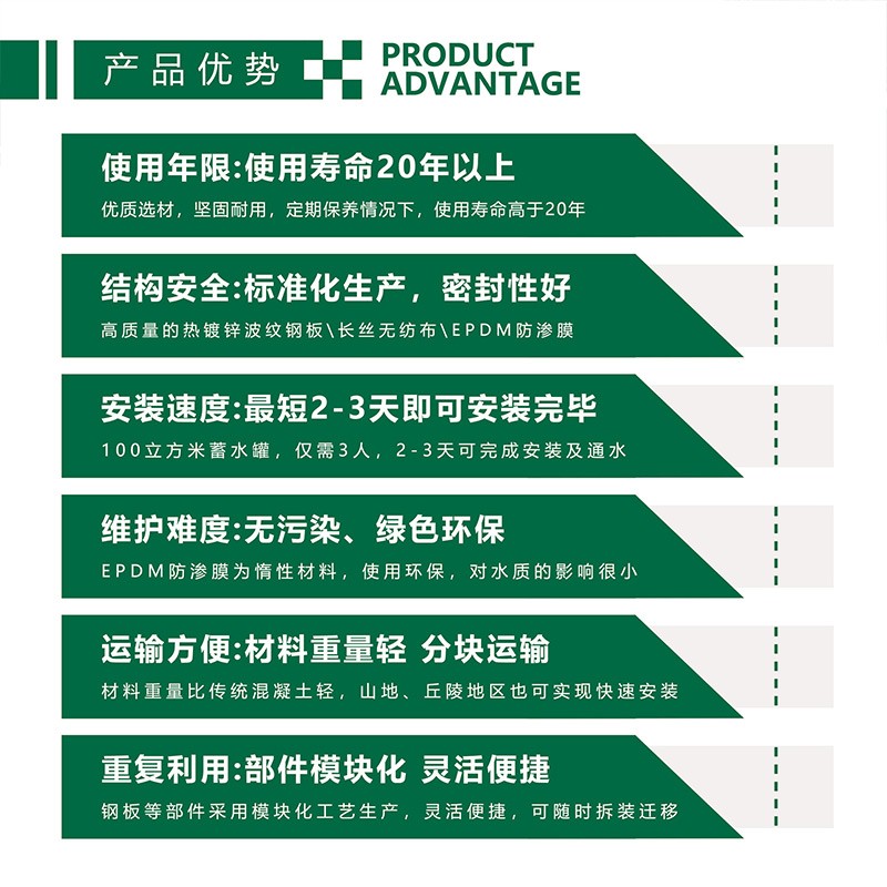 Watank系列装配式蓄水罐 - 智能制造 - 解决方案 - 